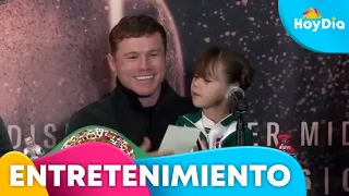 Hija de Saúl ‘Canelo’ Álvarez conquista las cámaras | Hoy Día | Telemundo