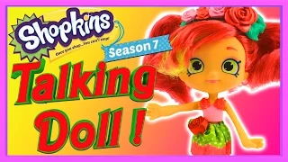 Shopkins Season 7 Shoppie TALKING Doll Rosie Bloom | Join the Party #Shopkins