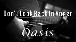 Don't Look Back In Anger - Oasis ( Acoustic Karaoke )