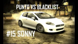 NFS Most Wanted - Ordinary Fiat Punto vs All Bosses (#15 Sonny)