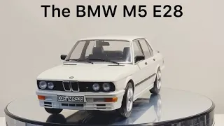 The BMW M5 E28 by Norev scale 1/18