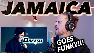 Dimash Qudaibergen   'Jamaica' live @Bastau FIRST REACTION! (DIMASH GOES FUNKY!!)