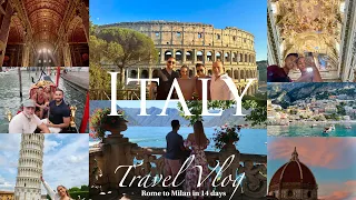 Italy Travel Vlog 2023: Visiting ALL of Italy in 14 days