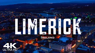 LIMERICK 2022 🇮🇪 Drone Aerial 4K | Munster IRELAND Éire