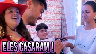 O CASAMENTO DA POLI COM O LEANDRO