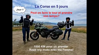 J1 - La Corse à moto en 5 jours
