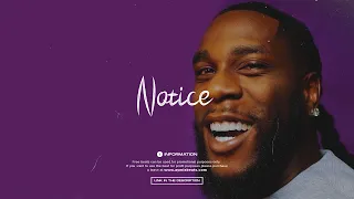 (FREE) Burna Boy x Wizkid x Afroswing Type Beat 2023 - "Notice" | Afrobeat Instrumental