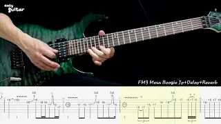 Dream Theater - Barstool Warrior Guitar Solo Lesson With Tab(Slow Tempo)