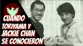 AQUELLA VEZ QUE AKIRA TORIYAMA Y JACKIE CHAN SE CONOCIERON | LA ÉPICA REUNIÓN DE DOS LEYENDAS