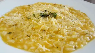 Risoto perfeito para quarentena (sem vinho)