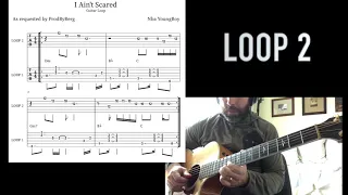 Nba YoungBoy - I Ain't Scared (Guitar Loop with Tab)