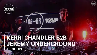 Kerri Chandler b2b Jeremy Underground Ray-Ban x Boiler Room 017 London DJ Set