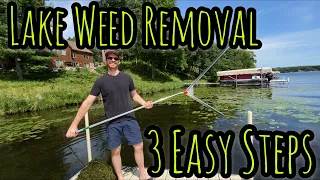 Lake Weed Removal: How to get rid of lake weeds in 3 easy steps