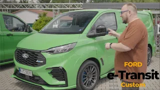 The perfect van? Ford e-Transit Custom launch drive