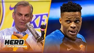 Russell Westbrook is a 'horrible warning', Colin says Lakers need a 'Hail Mary' | NBA | THE HERD
