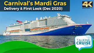 Carnival's Mardi Gras - A First Look (Official Delivery & Quick Tour Onboard)