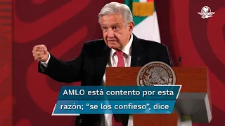 AMLO: “Estoy contento”, la economía mexicana está creciendo