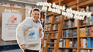 🏛️ come book shopping in bath with me! (+ book haul! ✨)