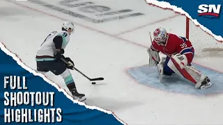 Seattle Kraken at Montreal Canadiens | FULL Shootout Highlights