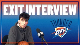 Chet Holmgren | Full OKC Thunder Exit Interview | 2022-23