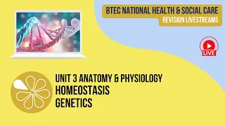Homeostasis & Genetics | Live Revision for HSC Unit 3 Anatomy & Physiology