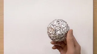 Couple walking in Autumn / Aluminum painting technique / Step by Step #230 / Satisfying Art ASMR