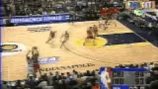 Reggie Miller's faster 3pts in 1998 NBA Playoffs