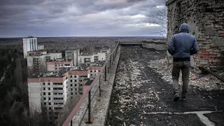 Зимой в Припять без спальных мешков || Двухдневный нелегальный поход || Выживание в Чернобыле