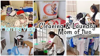 Mommy Vlog || Homemaking || Cleaning || Laundry || Mom of Two!