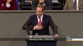 Bundestagsrede von Henning Otte vom 21.03.2018 zur Regierungserklärung zur Verteidigungspolitik