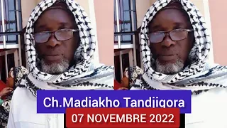 Ch. Madiakho Tandjigora répond a Ch. Aly Diagana 07 Novembre 2022 | abonnez-vous