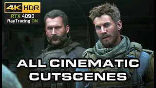 Modern Warfare 2019 [RTX 4090] All Cinematic Cutscenes HDR Ultra 4K 60fps Realistic Gameplay