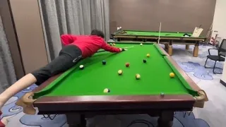 【莎头】王楚钦 台球 一杆清台 WANG CHUQIN PLAYING SNOOKER (30.5.2022)