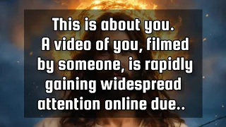 God's message for you💌This is about you. A video of you, filmed by someone, is rapidly gaining