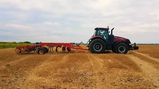 Case IH Magnum 340 si Vaderstad Top Down 300