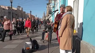 УЛИЧНЫЕ МУЗЫКАНТЫ ПИТЕРА, 27.04.24.