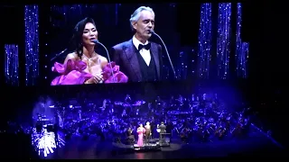 ANDREA BOCELLI & NICOLE SCHERZINGER - "CAN'T HELP FALLING IN LOVE" - The O2, London - 1/10/2022