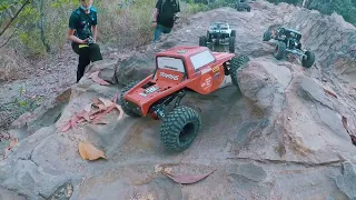 Trail terjumpa member rc crawler