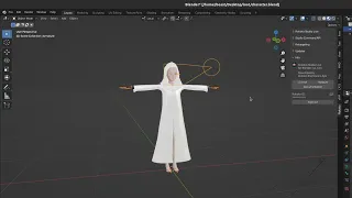 Mixamo Animations to Vroid Avatars in Blender + exporting VRM!