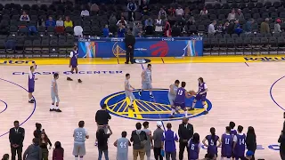 Special Olympics Halftime at the Golden State Warriors