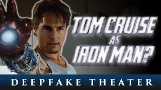 Tom Cruise as Iron Man in the MCU - DeepFake Theater