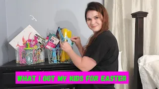 EASTER BASKET IDEAS 2024 | WHAT'S IN MY KIDS EASTER BASKETS | WHAT I GOT MY KIDS FOR EASTER