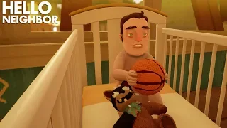 The Neighbor BECOMES A BABY!!! | Hello Neighbor Gameplay (Mods)