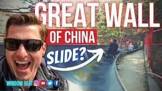 An Epic Adventure: Sliding Down the Great Wall of China!