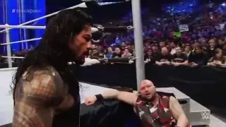 Roman Reigns battles The Dudley Boyz: SmackDown, March 24, 2016