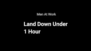 Men At Work- Down Under [1 Hour]