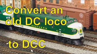 Convert an old DC loco to DCC (50)