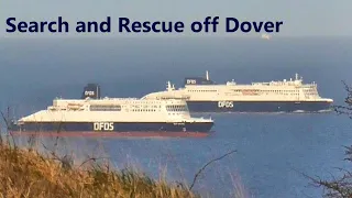DFDS Dover Ferries involved in Search and Rescue operation