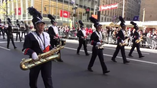 Veterans Day Parade~NYC~2016~Chapman HS Marching Band~NYCParadelife