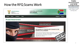 How the RFQ / Quotations scams work and what to look for